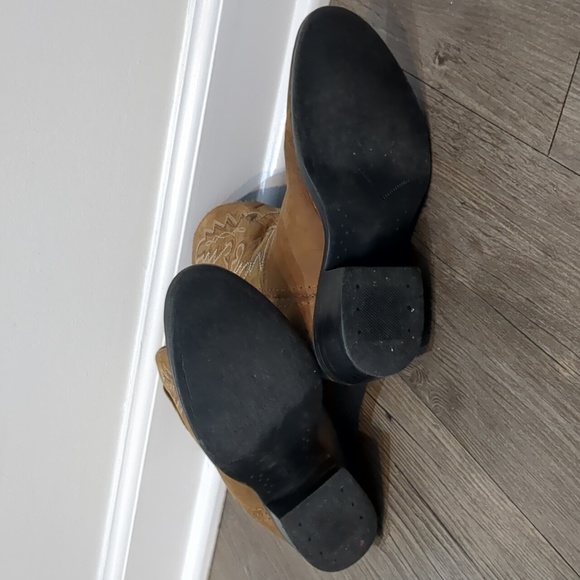 Dan Post Size 11 Child, Brown Leather Cowboy Western Boots Model DPC - 2003 - Picture 3 of 8